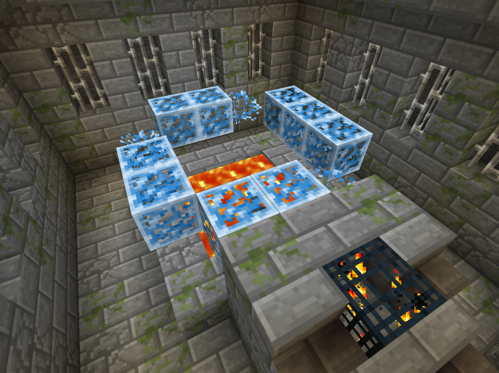 minecraft stronghold ender dimension blocks