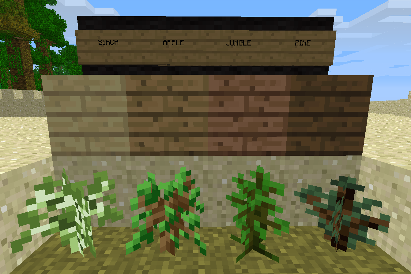 Minecraft Wood Planks