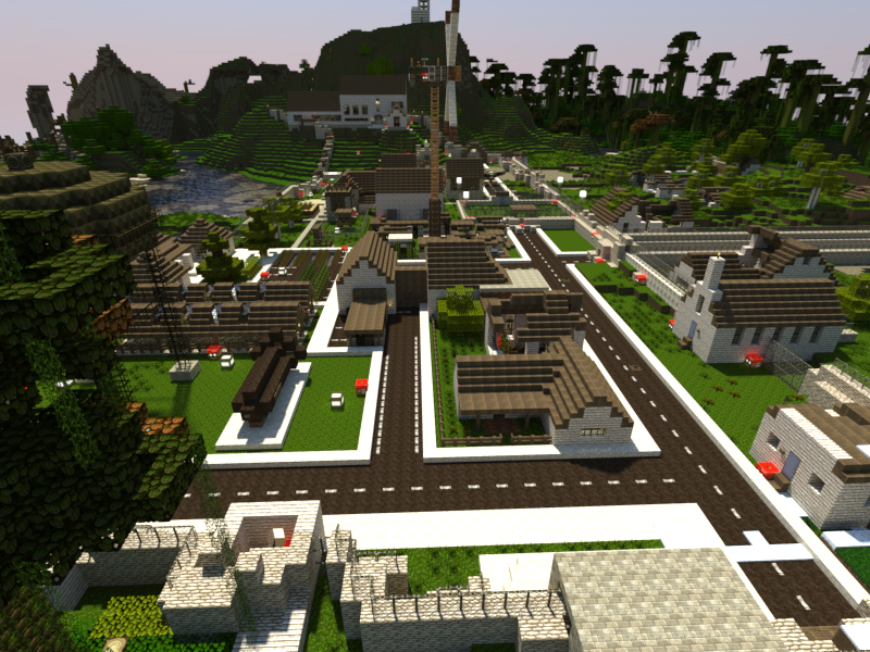 minecraft city maps fully furnished 1.12.2