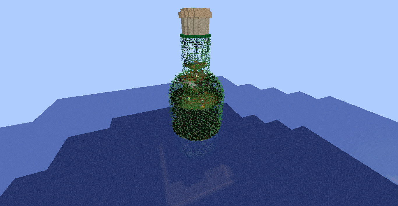 Survival In A Bottle Minecraft Survival Map Wordpuncher S Video Game Experience