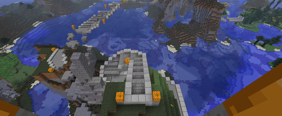 legend of zelda minecraft parkour map