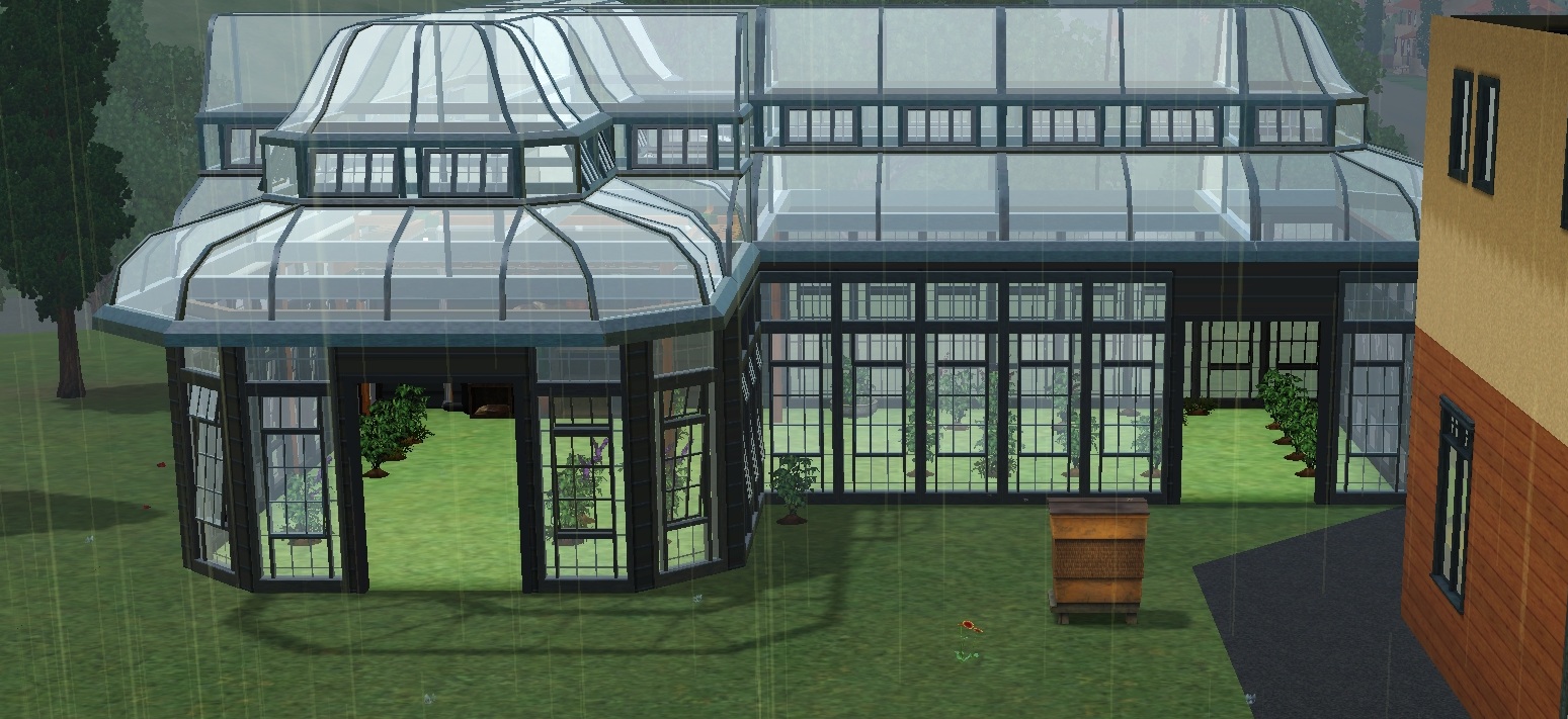 a sims 3 greenhouse