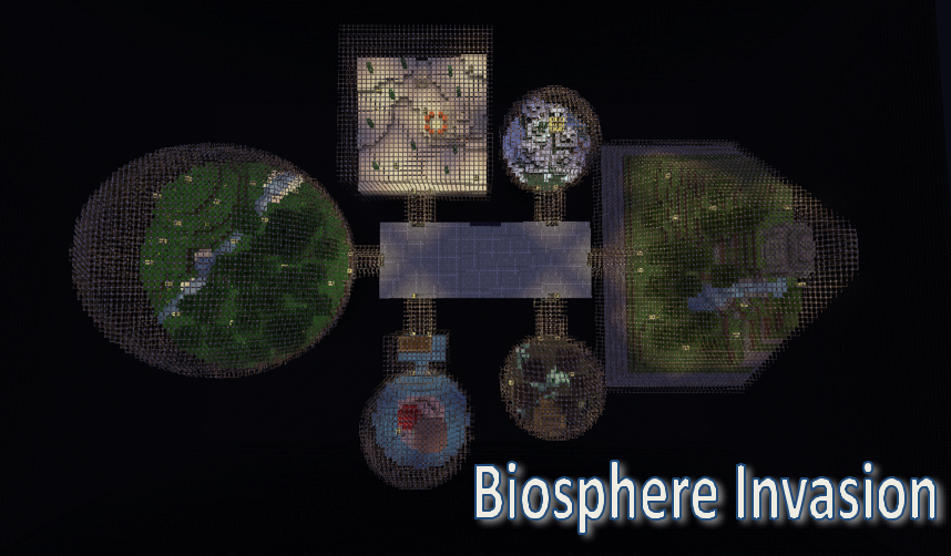 biosphere invasion minecraft adventure survival map