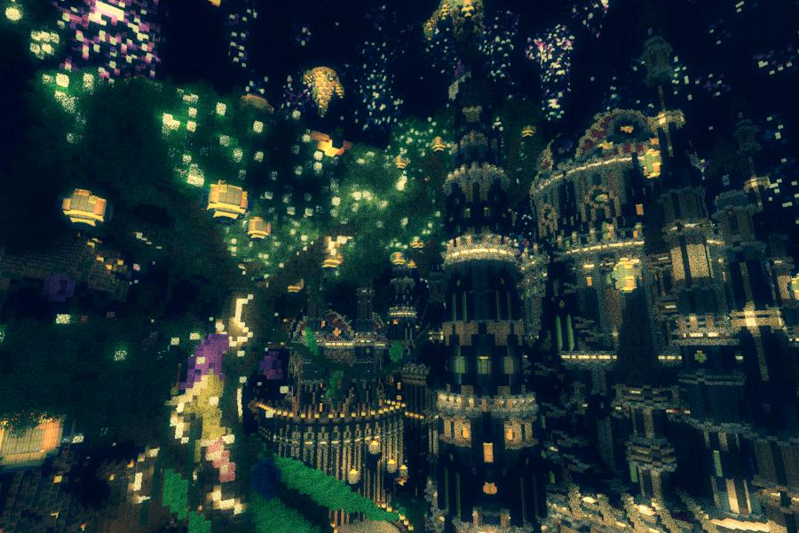 minecraft fantasy valley