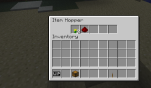 minecraft hopper inventory