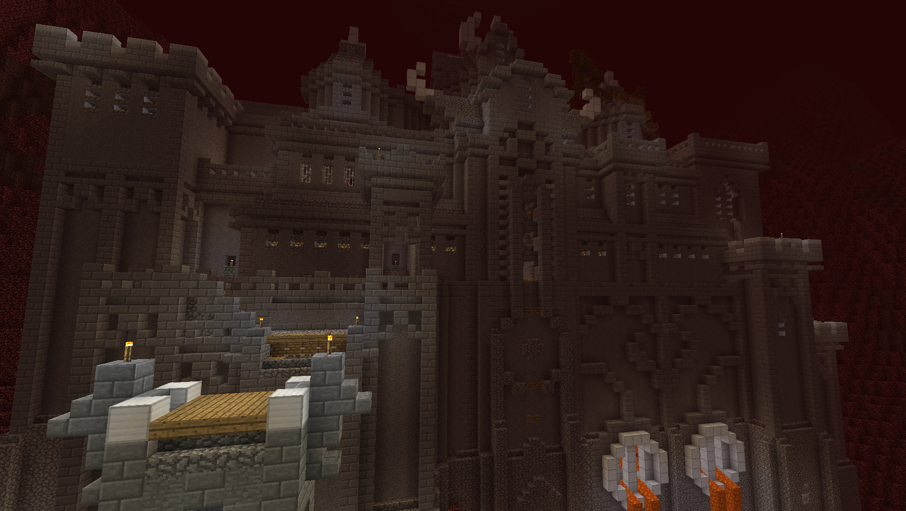 Deathland Nether Fortress/Dungeon Minecraft Map