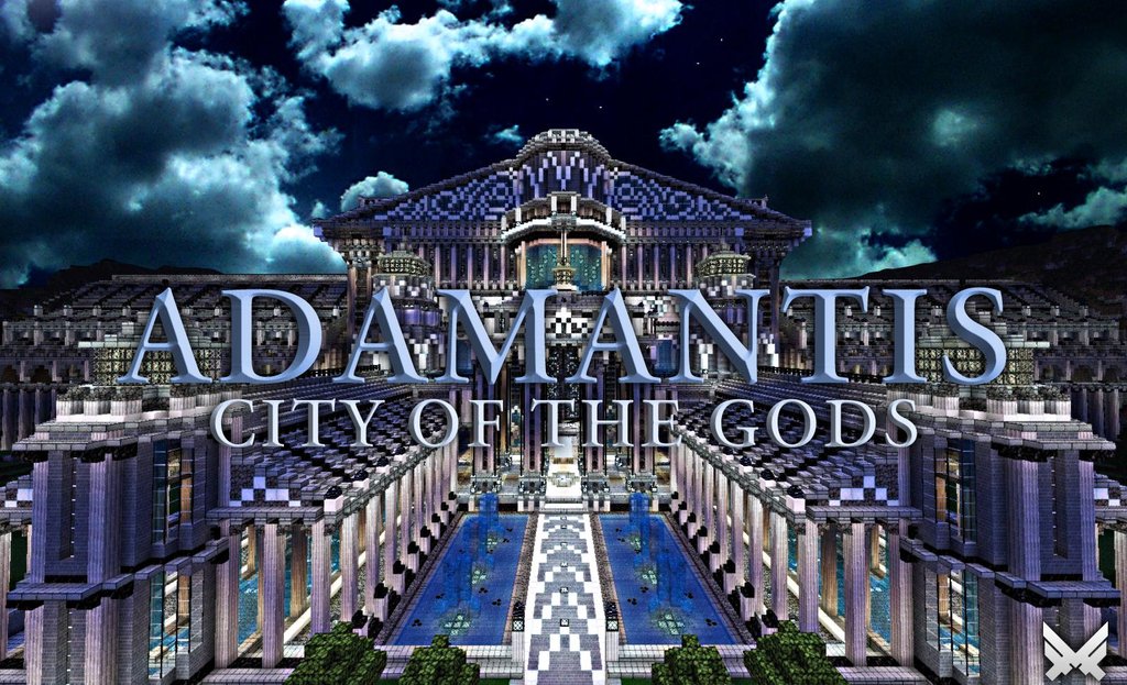 One of the largest minecraft fantasy city builds of all time, Adamantis is a huge minecraft city available for download right this second.