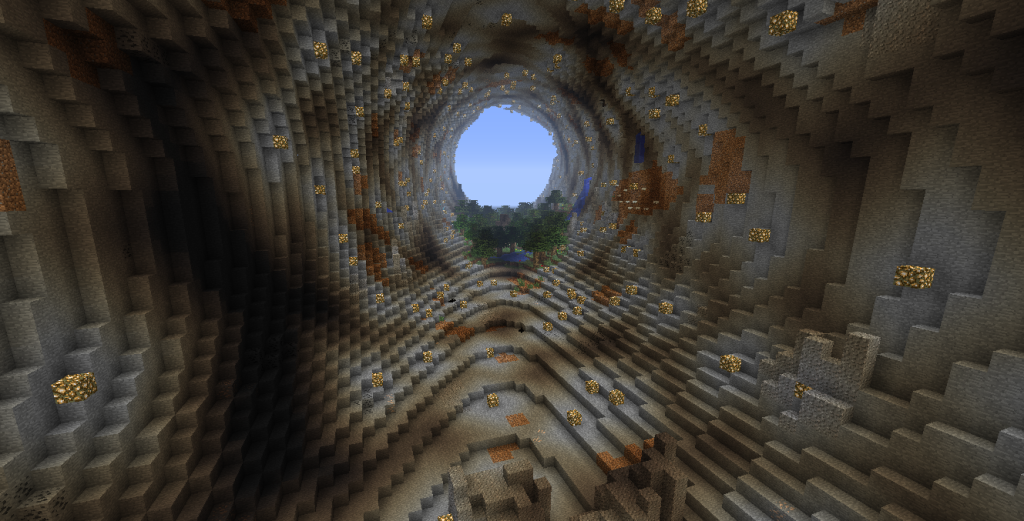 minecraft underground survival map download