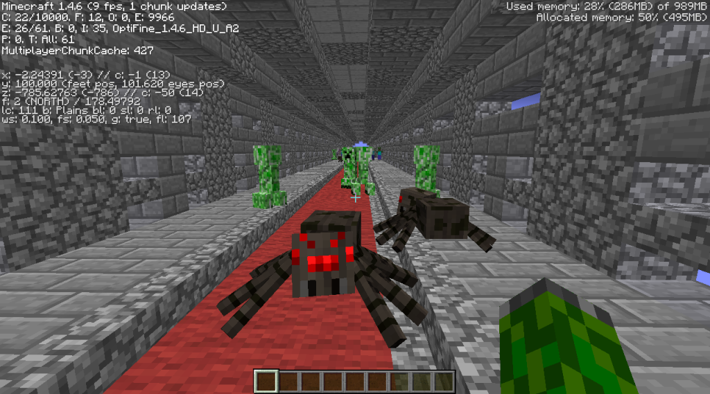 tunnel trouble minecraft combat survival map download