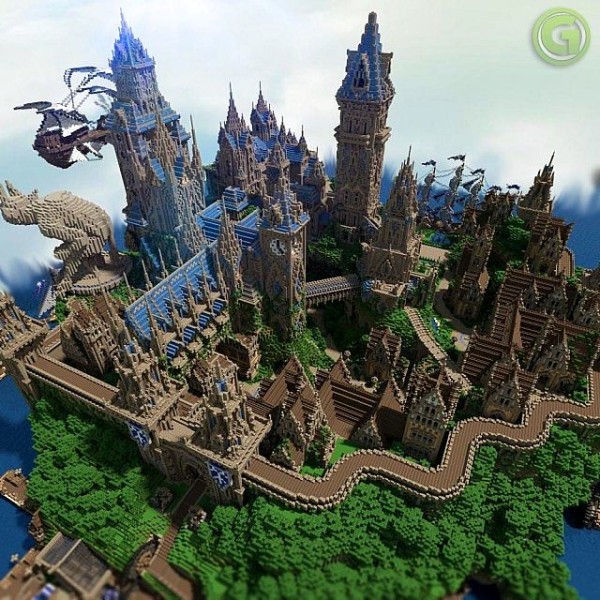 Halion Minecraft Medieval City Download