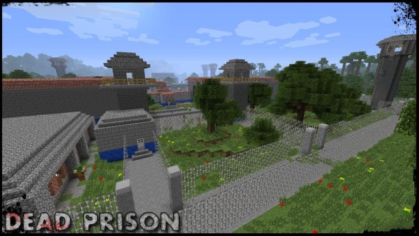 dead prison minecraft survival map download