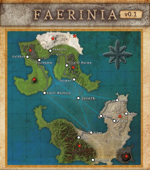 faerinia minecraft fantasy adventure map download