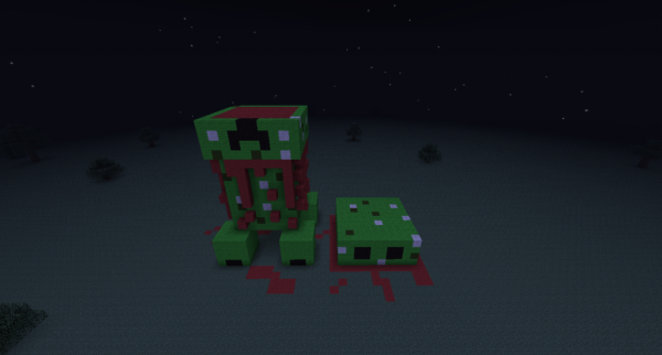 headless creeper taco