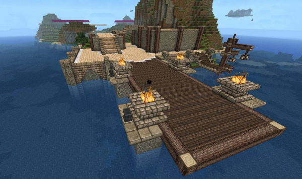 How To Build A Minecraft Dock | Making Harbors In Minecraft - Word 