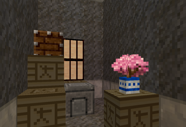 minecraft asian apartment interior