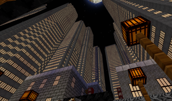 minecraft chinese industrial district