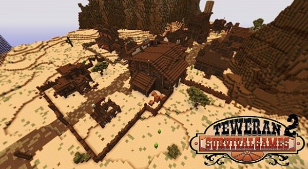 minecraft cowboys and indians map