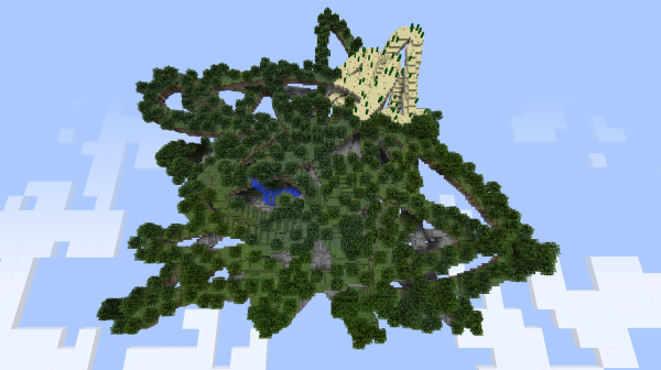 minecraft ender island map download