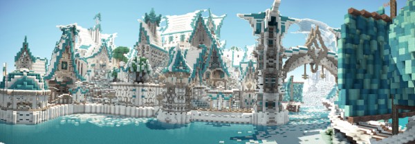 minecraft fantasy city map download