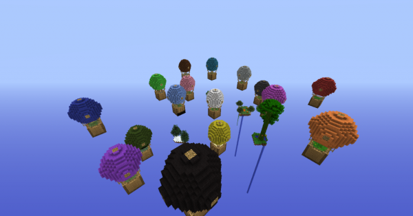 minecraft hot air balloon survival map download