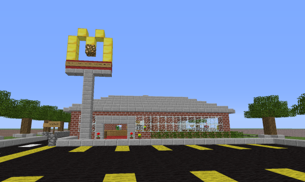 minecraft mcdonalds left 4 dead map