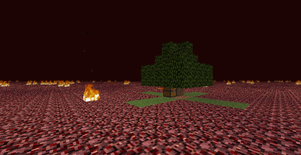 minecraft nether flatland survival map download