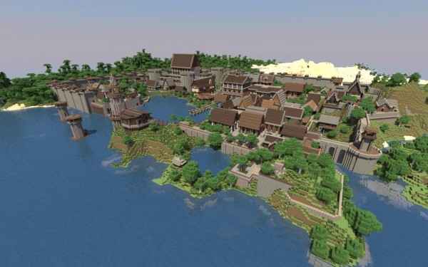 minecraft old city download