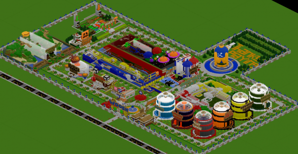 Minecraft Theme Park Map Download