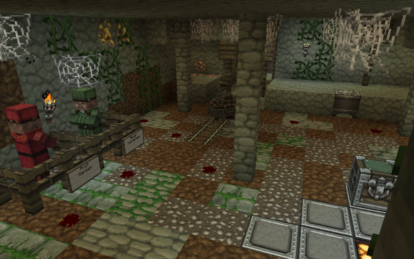 minecraft underground survival map download