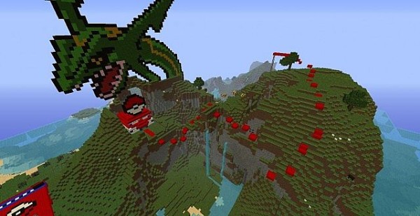 pokemon battle arena schematic minecraft