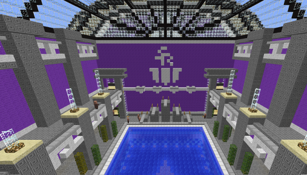 saints row minecraft swimming pool map download