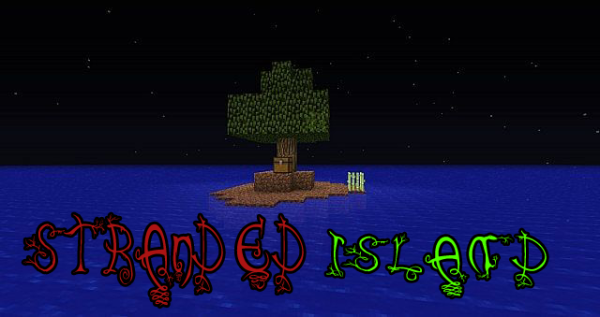 stranded island minecraft survival island map
