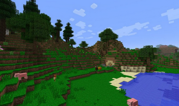 the shire in minecraft